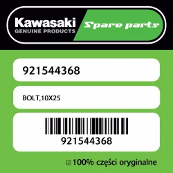 Hit cenowy Śruba 10X25 Kawasaki