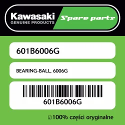 Szybka dostawa Łożysko kulkowe 6006G Kawasaki