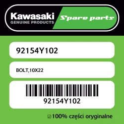 Wysoka jakość Śruba 10X22 Kawasaki