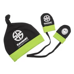 Oferta limitowana Czapka dziecięca i rękawiczki Kawasaki