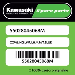 Owiewka dolna lewa M.M.T.BLUE Kawasaki Wybór klientów