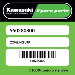 Bezpieczna płatność Owiewka górnaKawasaki
