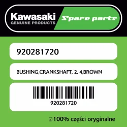 BUSHING,CRANKSHAFT, 2, 4,BROWN Do wyczerpania zapasów