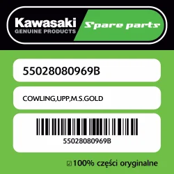 Zniżka Owiewka górna M.S.GOLD Kawasaki