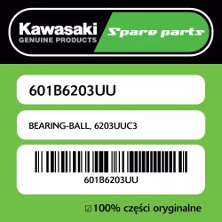 Hit cenowy Łożysko kulkowe 6203UUC3 Kawasaki