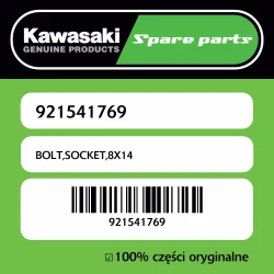 Śruba imbusowa 8X14 Kawasaki Bezpieczna płatność