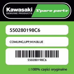 Owiewka górna M.N.BLUE Kawasaki Darmowa dostawa