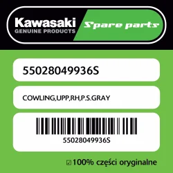 Owiewka górna prawa P.S.GRAY Kawasaki Obniżka ceny