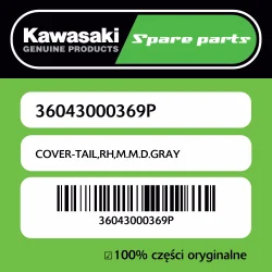 COVER-TAIL,RH,M.M.D.GRAY Dodaj do koszyka