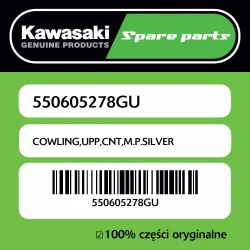 Do wyczerpania zapasów Owiewka górna centralna M.P.SILVER Kawasaki