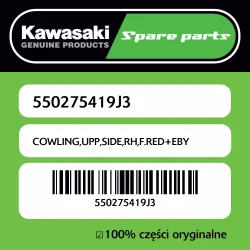 Owiewka górna boczna prawa F.RED+EBY Kawasaki Szybka wysyłka