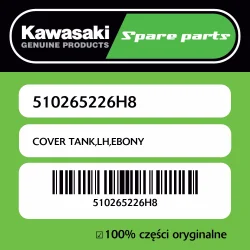 COVER TANK,LH,EBONY Taniej