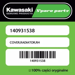 COVER,RADIATOR,RH Dodaj do koszyka
