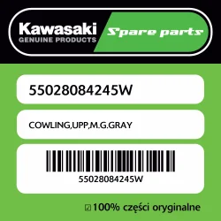 Nowy Owiewka górna M.G.GRAY Kawasaki