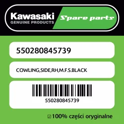 Promocja Owiewka boczna prawa M.F.S.BLACK Kawasaki