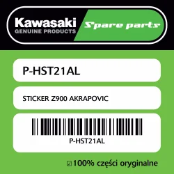 STICKER Z900 AKRAPOVIC Najlepsza cena