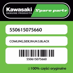 Owiewka boczna prawa M.S.BLACK Kawasaki Zamów dziś