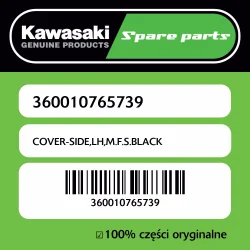 COVER-SIDE,LH,M.F.S.BLACK Wybór klientów