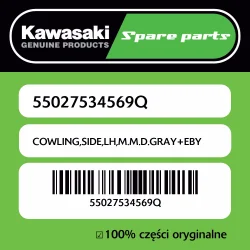 Kup online Owiewka boczna lewa M.M.D.GRAY+EBY Kawasaki