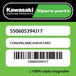 Owiewka boczna lewa M.M.S.RED Kawasaki Dodaj do koszyka
