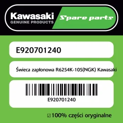 Świeca zapłonowa R6254K-105(NGK) Kawasaki Tylko dziś