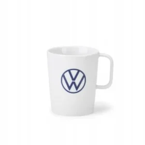 Kubek z logo VW biały 000069601BQ. Produkt nowy, oryginalny Łatwy zwrot