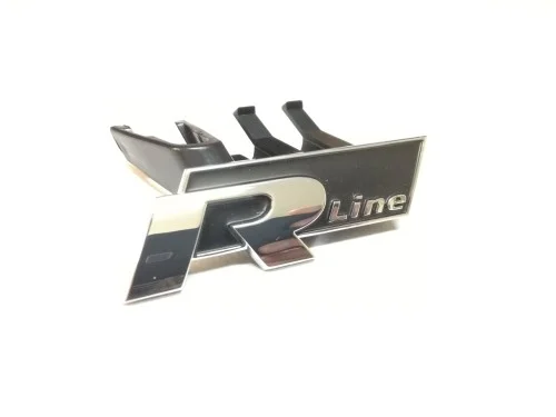Szybka wysyłka ZNACZEK EMBLEMAT R-LINE W GRILL VW CC 2012-2017