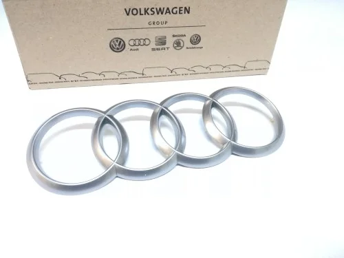 EMBLEMAT POKRYWY SILNIKA AUDI 4H0103940A Rabat
