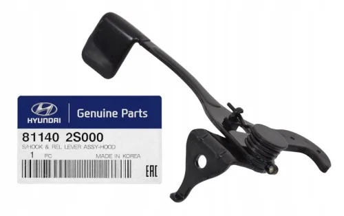 Oferta czasowa Rygiel zamek maski pokrywy silnika HYUNDAI ix35 OE 81140-2S000