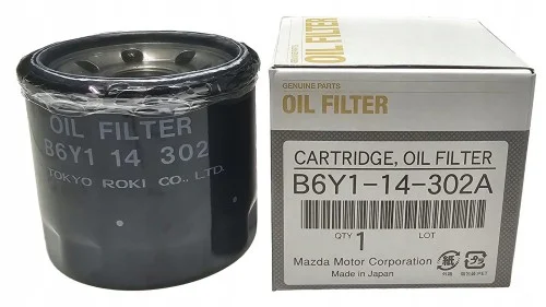 ORYGINALNY FILTR OLEJU OE B6Y1-14-302A MAZDA 3 6 CX-3 CX-5 CX-7 RX-7 RX-8 Oferta limitowana