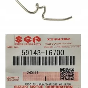 SPRĘŹYNA HAMULCA ZACISKU TYLNEGO ORYGINAŁ SUZUKI 59143-16700 Ostatnie sztuki