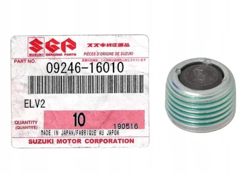 Korek spustowy oleju SUZUKI GRAND VITARA SAMURAI JIMNY OE 09246-16010 Ostatnia szansa