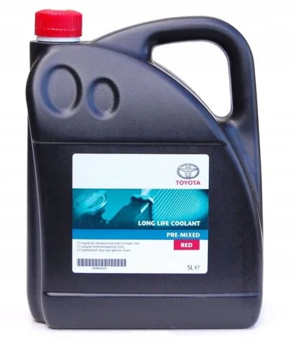 TOYOTA PŁYN CHŁODNICZY CZERWONY LONG LIFE 5L RED Wysoka jakość