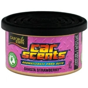 California Car Scents Shasta Strawberry - odświeżacz powietrza truskawka 42g Tylko do końca tygodnia