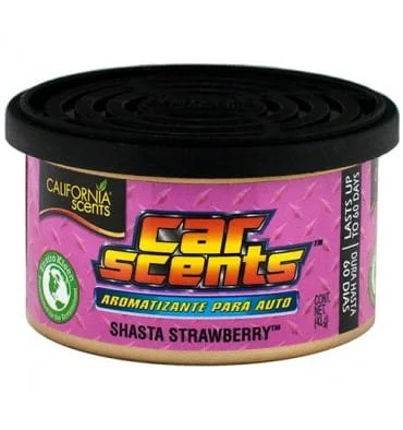 California Car Scents Shasta Strawberry - odświeżacz powietrza truskawka 42g Tylko do końca tygodnia