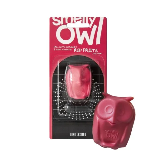 Smelly Owl Red Fruits - zapach samochodowy, odświeżacz owoce Bezpieczne zakupy