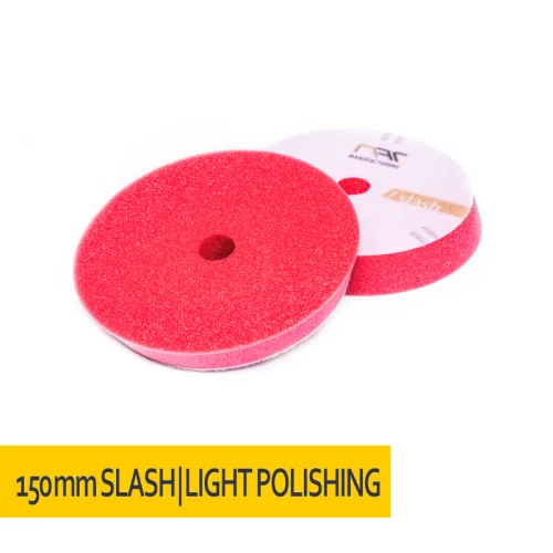 NAT Slash DA Czerwona średnio Miękka gąbka polerska 133/148mm Darmowy zwrot