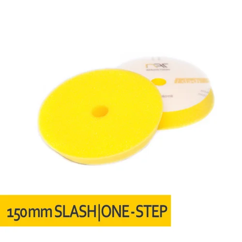 NAT Slash DA Źółta średnia gąbka polerska 133/148mm Nie przegap
