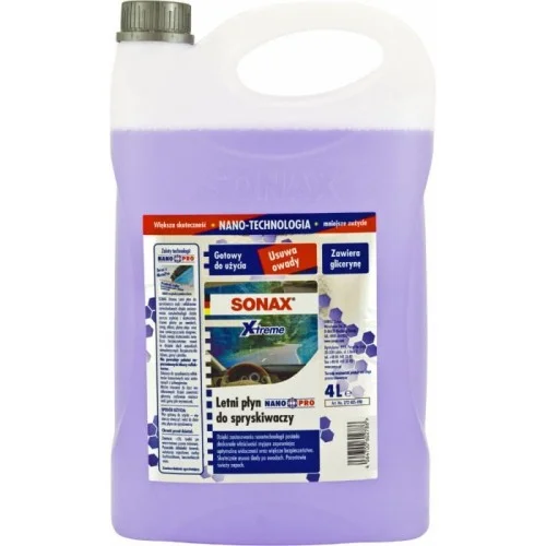 SONAX Xtreme Nano Pro - letni płyn do spryskiwaczy 4L Kup teraz