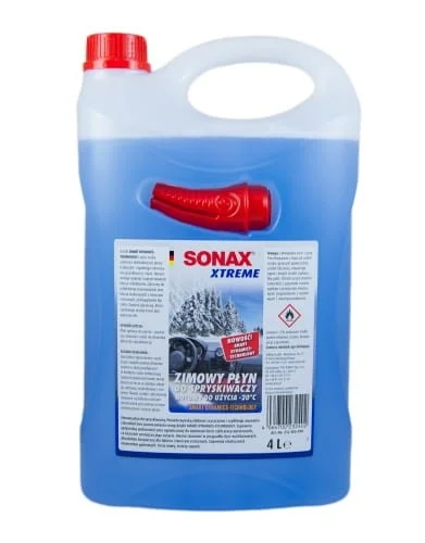 SONAX XTREME - gotowy zimowy płyn do spryskiwaczy 4l Szybka dostawa