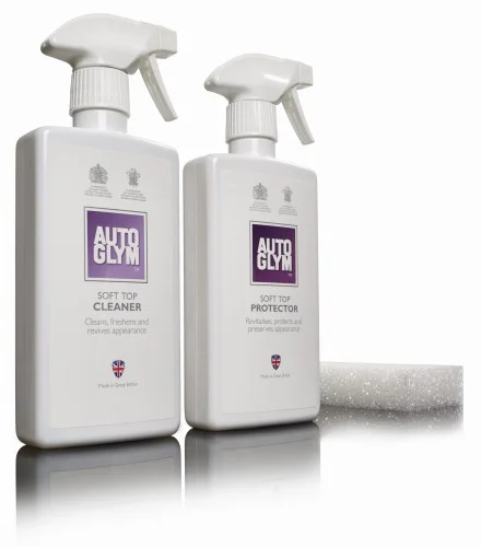 Nowość Autoglym Convertible Soft Top Clean & Protect Complete Kit - zestaw do pielęgnacji dachów cabrio