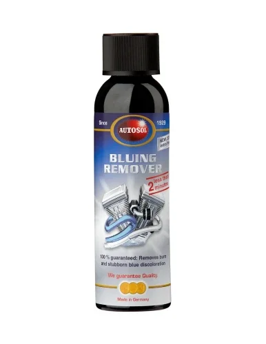AUTOSOL Bluing Remover - preparat do czyszczenia przebarwień i śladów przepaleń na rurach wydechowych 125ml Ograniczona ilość
