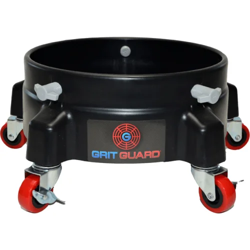 Grit Guard Dolly czarny - wózek na kółkach pod wiadro detailingowe Dostępne od ręki