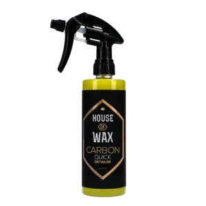 House of Wax Carbon Quick Detailer –quick detailer zapewnia śliskość, przyciemnienie i wysoką głębię koloru 500ml Szybka wysyłka