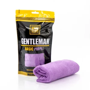 Niska cena WORK STUFF Gentleman Basic Purple –delikatna mikrofibra bez obszycia, 40x40cm, 350gsm