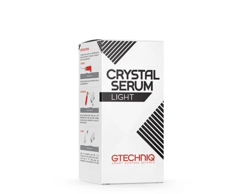 GTECHNIQ Crystal Serum Light - najtrwalsza powłoka zabezpieczająca chroniąca przed zarysowaniami 30 ml Wysoka jakość