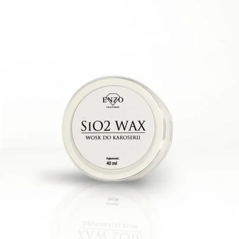 Ostatnia szansa ENZO Coatings SiO2 Wax - hybrydowy wosk z dodatkiem kwarcu, świetna szklistość lakieru 40g