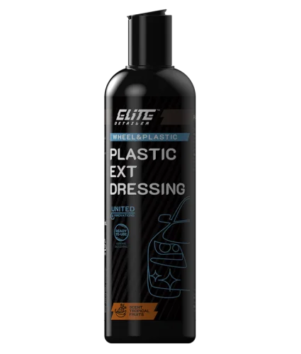 Darmowy zwrot Elite Detailer Plastic Ext Dressing –dressing do plastików zewnętrznych, długotrwały efekt 500ml