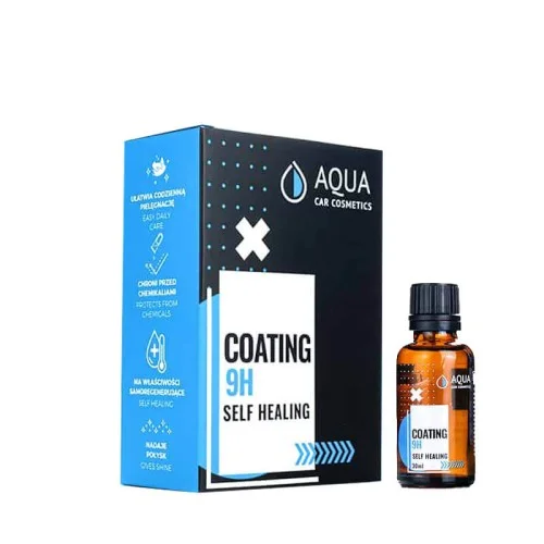 AQUA COATING 9H –samoregenerująca powłoka ceramiczna 30ml + CERTYFIKAT Hit cenowy