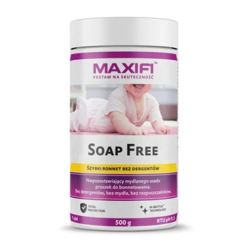 Maxifi Soap Free –produkt do bonnetowania tapicerki materiałowej 500g Szybka dostawa